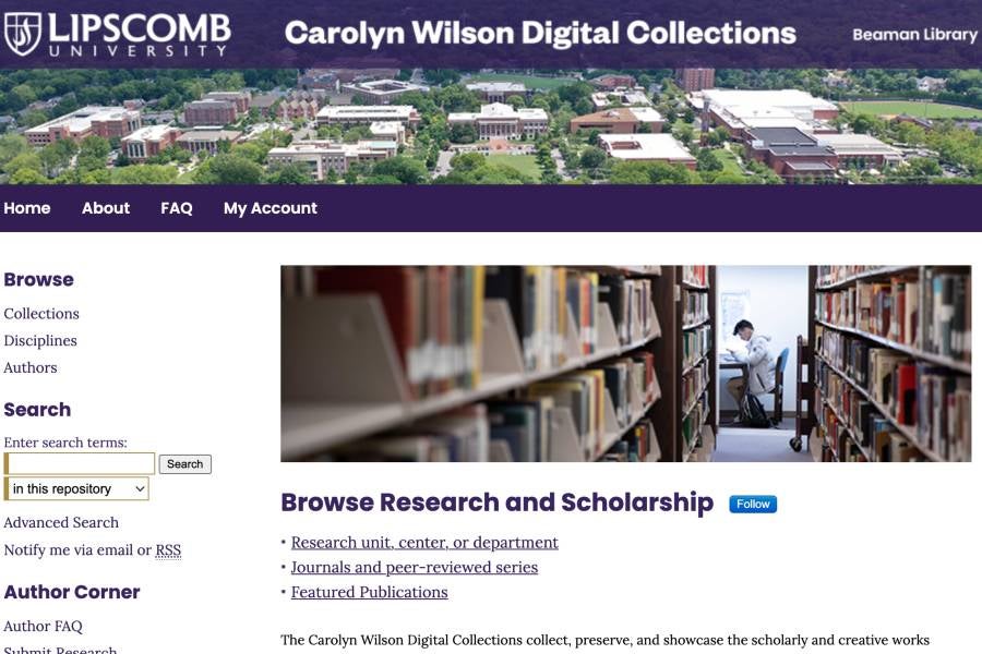 Digital archives expand reach and honor former library